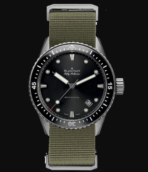 Blancpain Fifty Fathoms Watch Review Bathyscaphe Replica Watch 5000 1230 NAKA